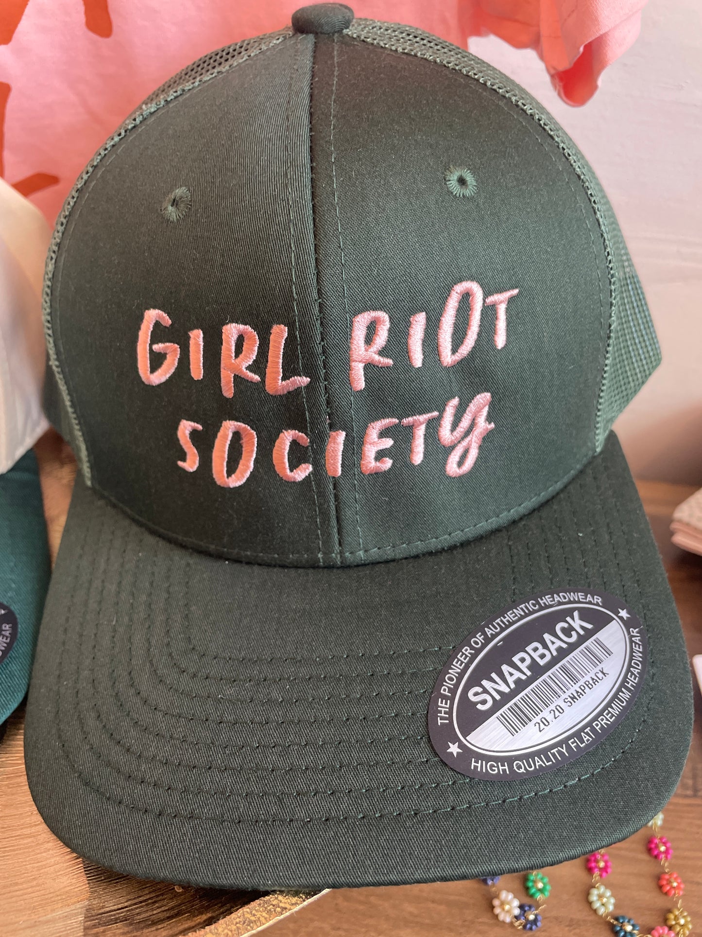 Girl Riot Society Trucker Hat