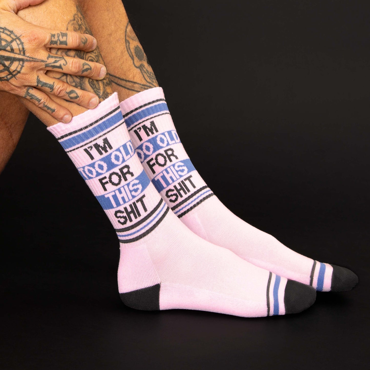This Shit Gym Crew Socks