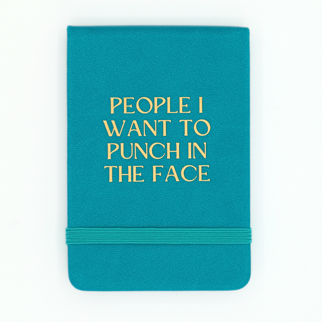 New Plan Fuck It - Leatherette Pocket Journal