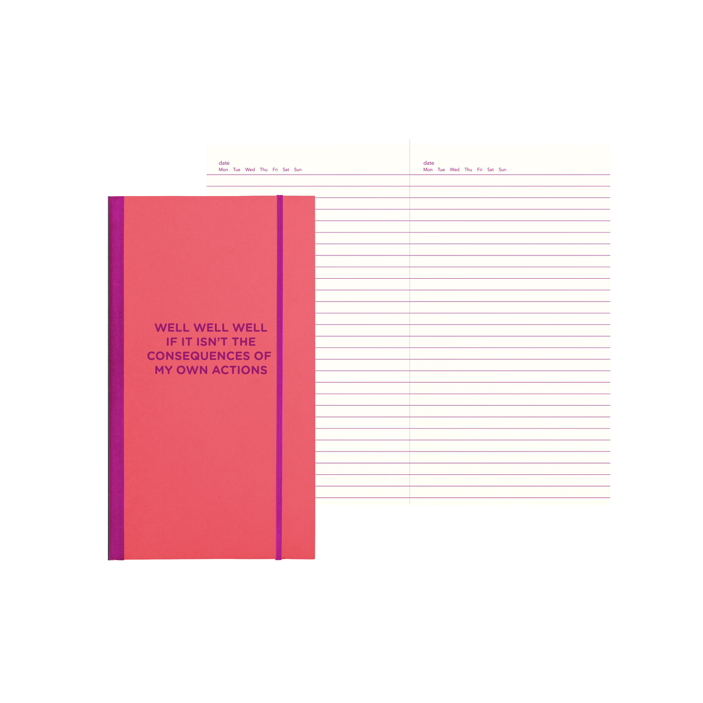 Well, Well, Well - Skinny Notebook