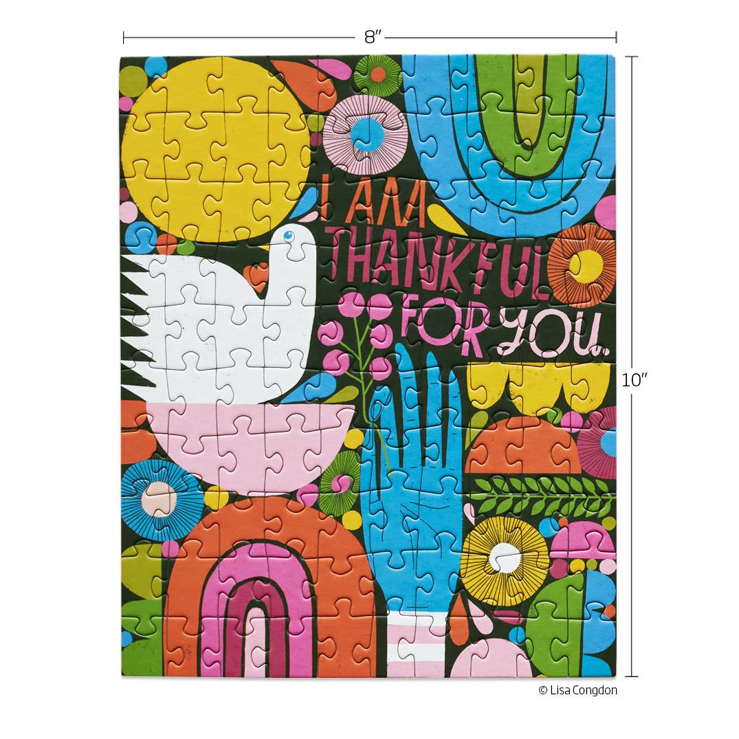 Thankful For You 100 Piece Puzzle Snax