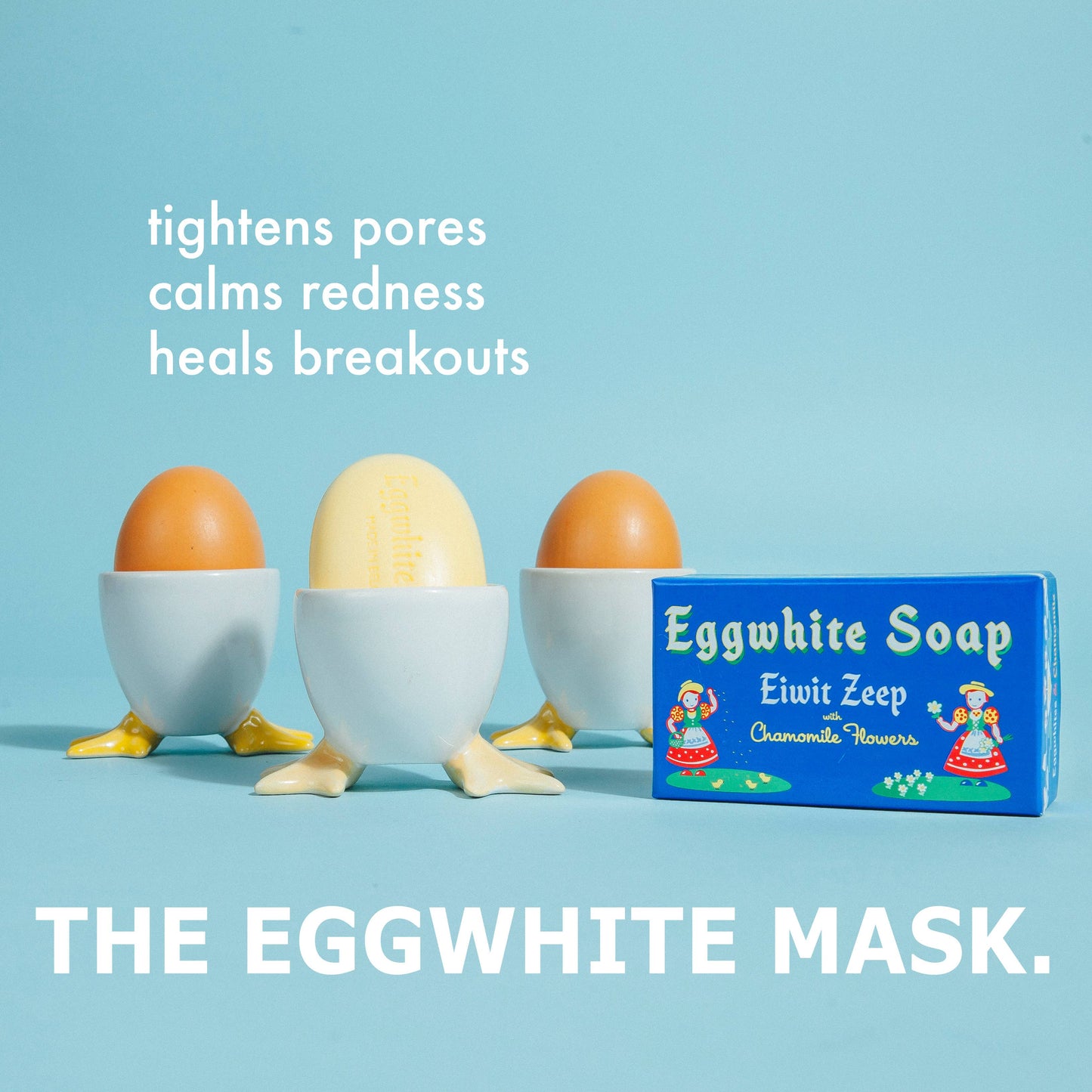 Eggwhite and Chamomile Facial Soap - Kalastyle Soap Co.
