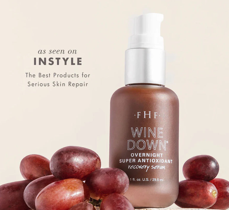 Wine Down Overnight Super Antioxidant Recovery Serum