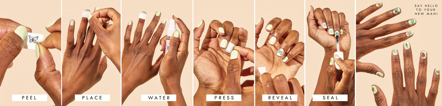 Emily in Paris: Amour Nail Art - INKED by Dani