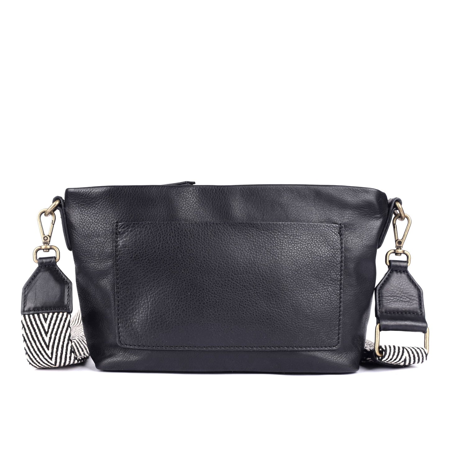 Aquarius Handcrafted Leather Crossbody Bag