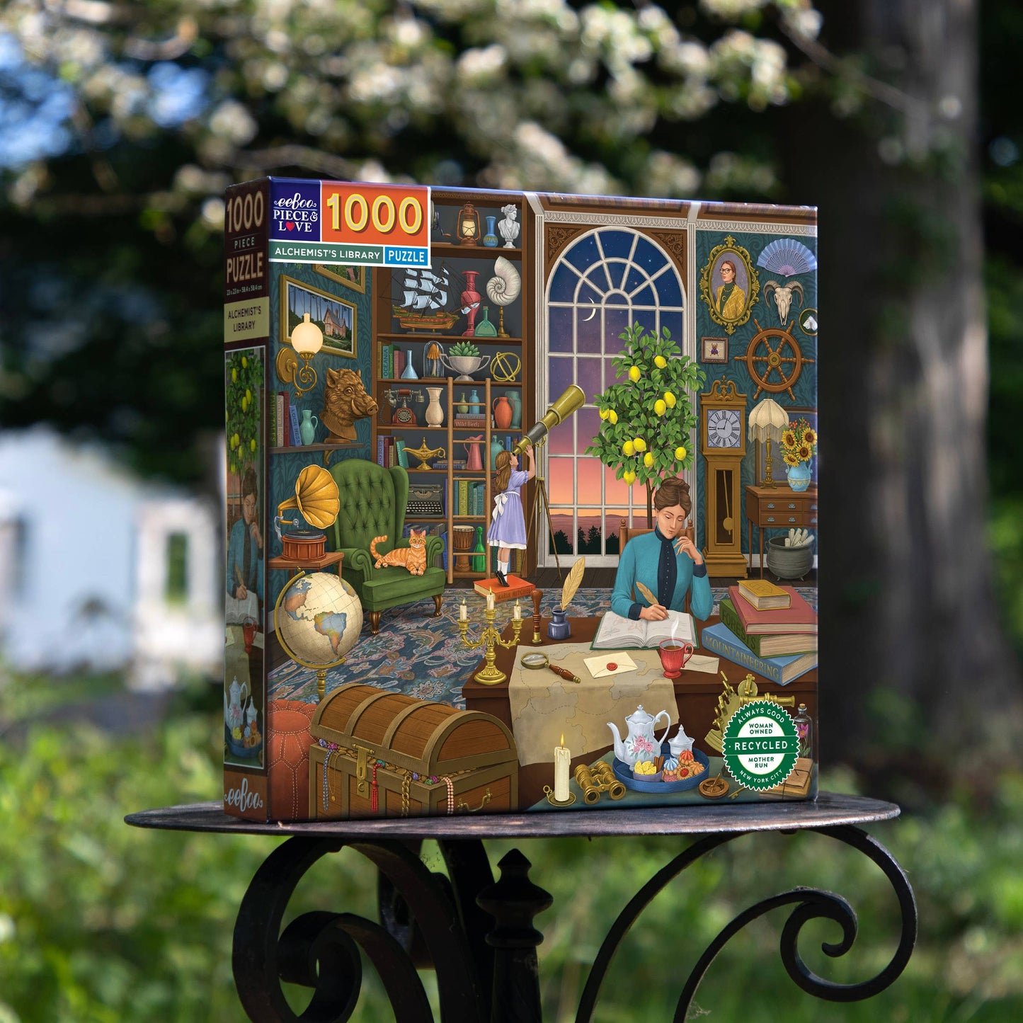 Alchemist's Library 1000 Piece Square Puzzle