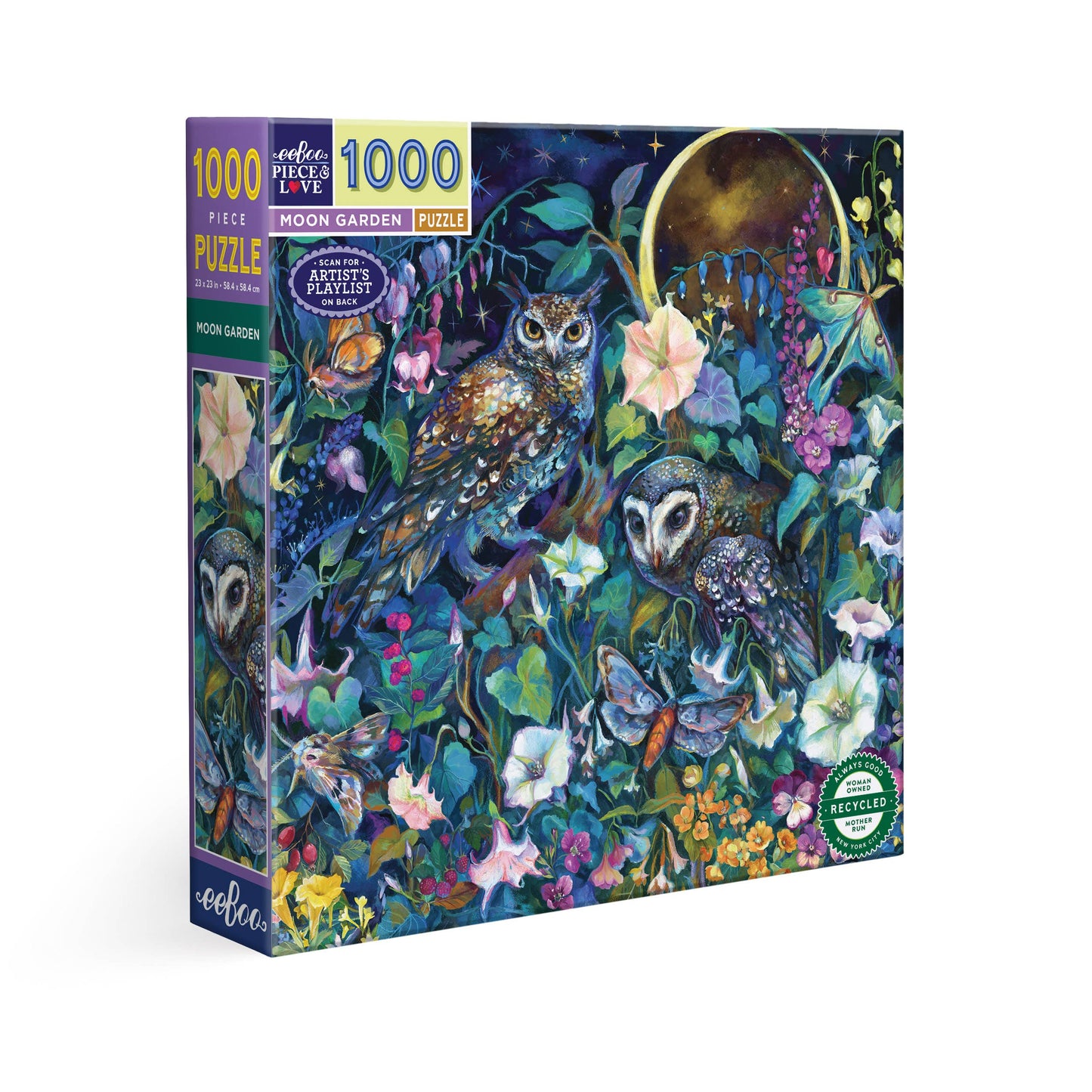 Moon Garden 1000 Piece Puzzle
