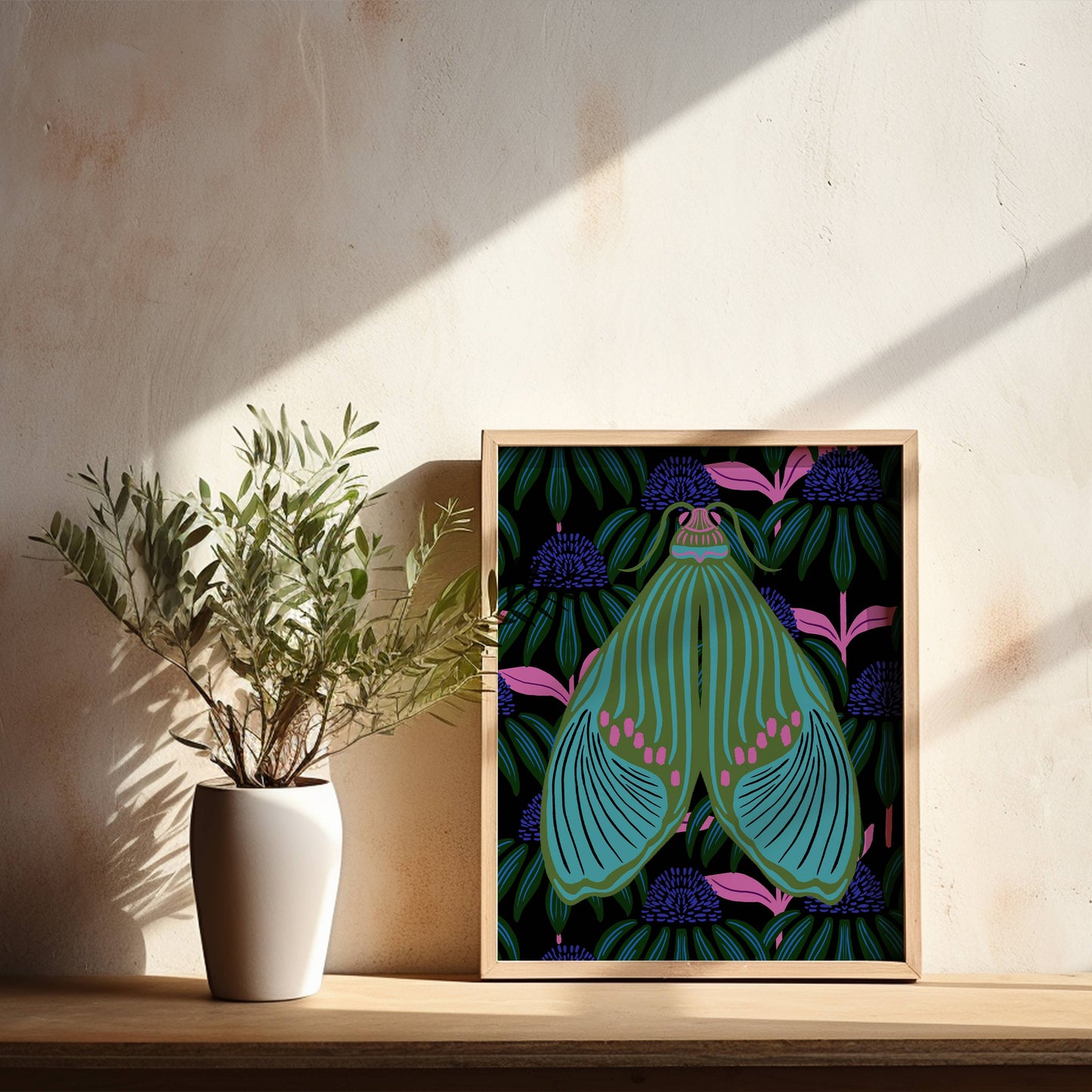 Night Moth 8x10 Giclée Art Print - Tara Reed