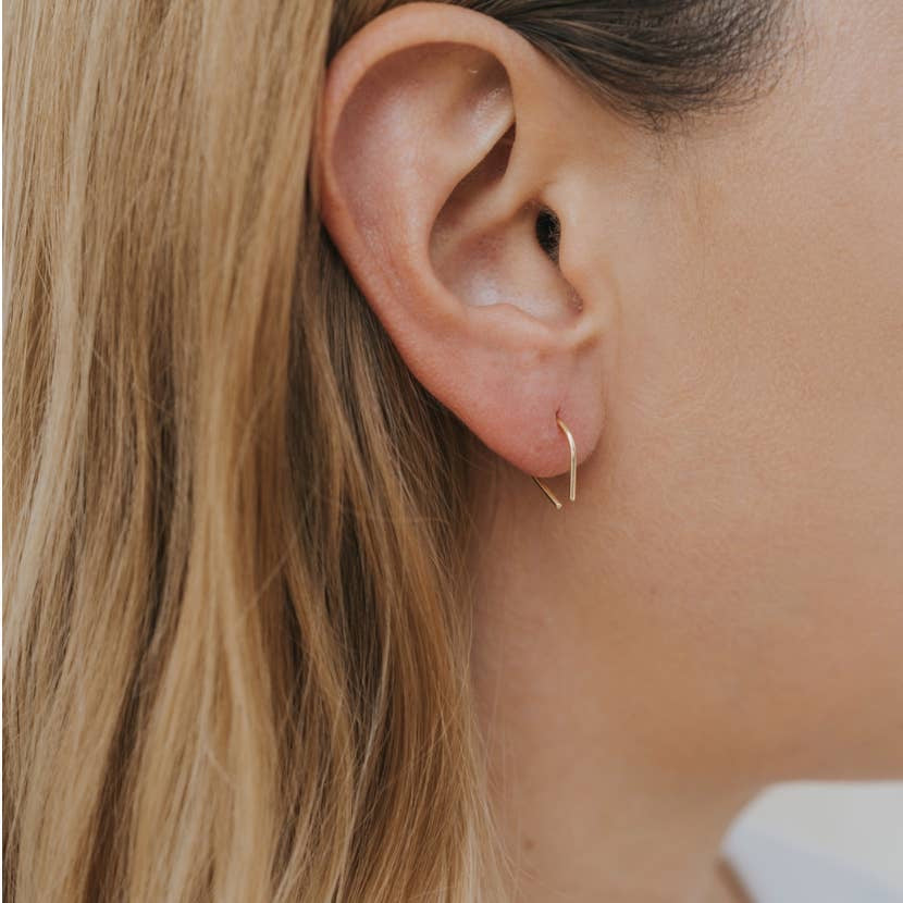 Minimalist Earrings - Horseshoe - JaxKelly