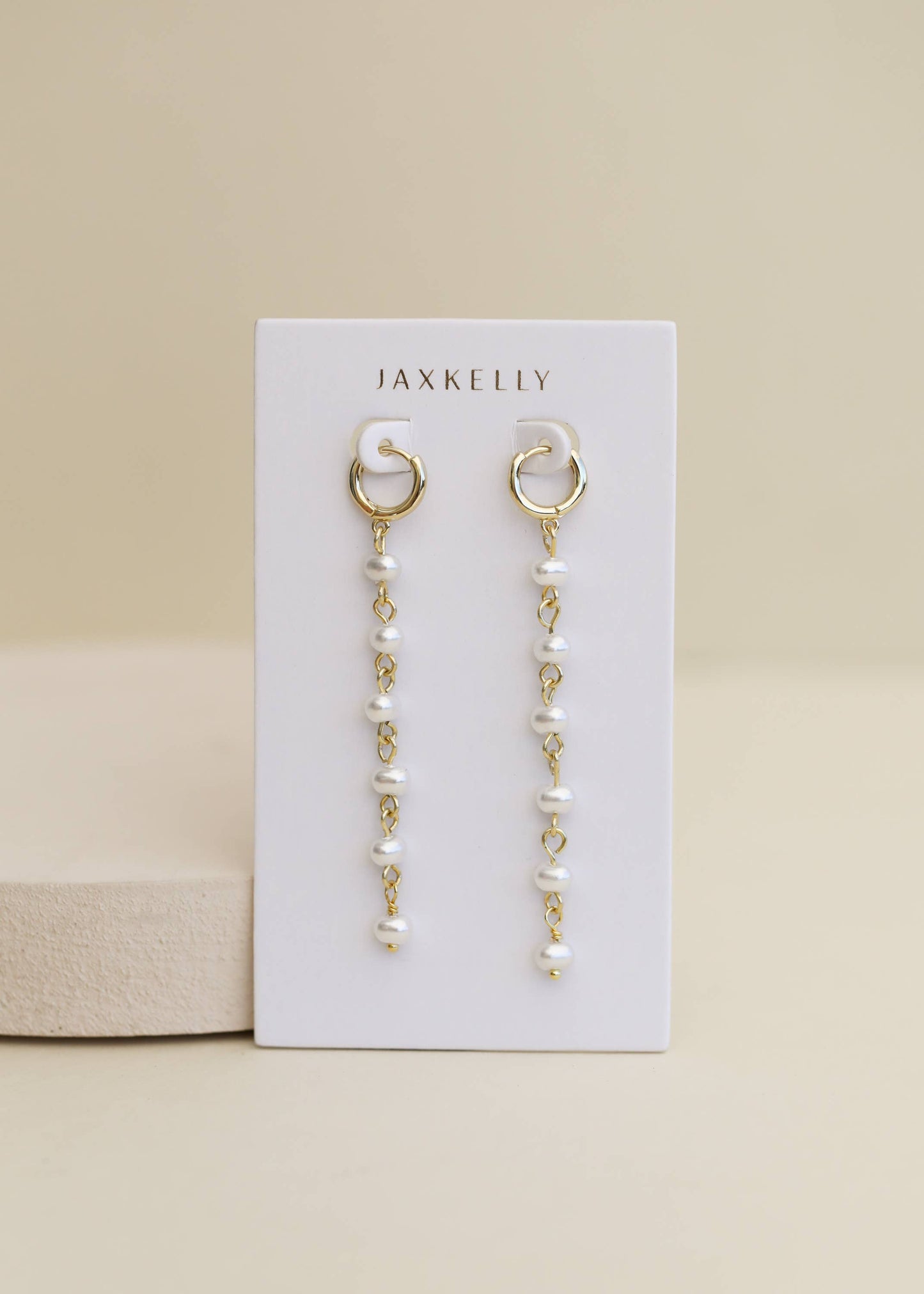 Multi Pearl Drop Earrings - JaxKelly