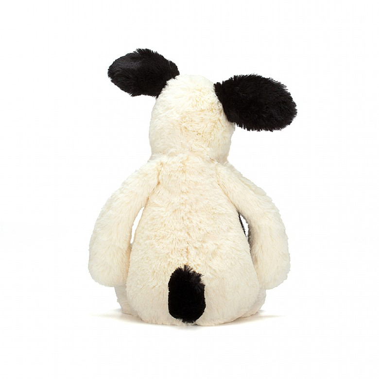 Bashful Black & Cream Puppy - JELLYCAT