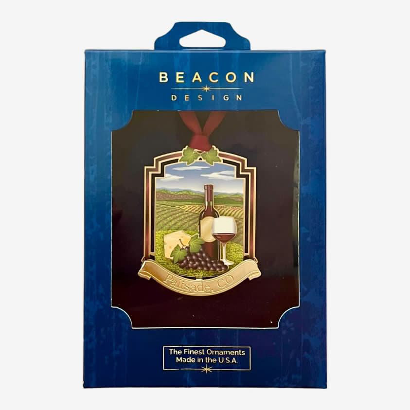 Palisade Wine & Vineyard Christmas Ornament