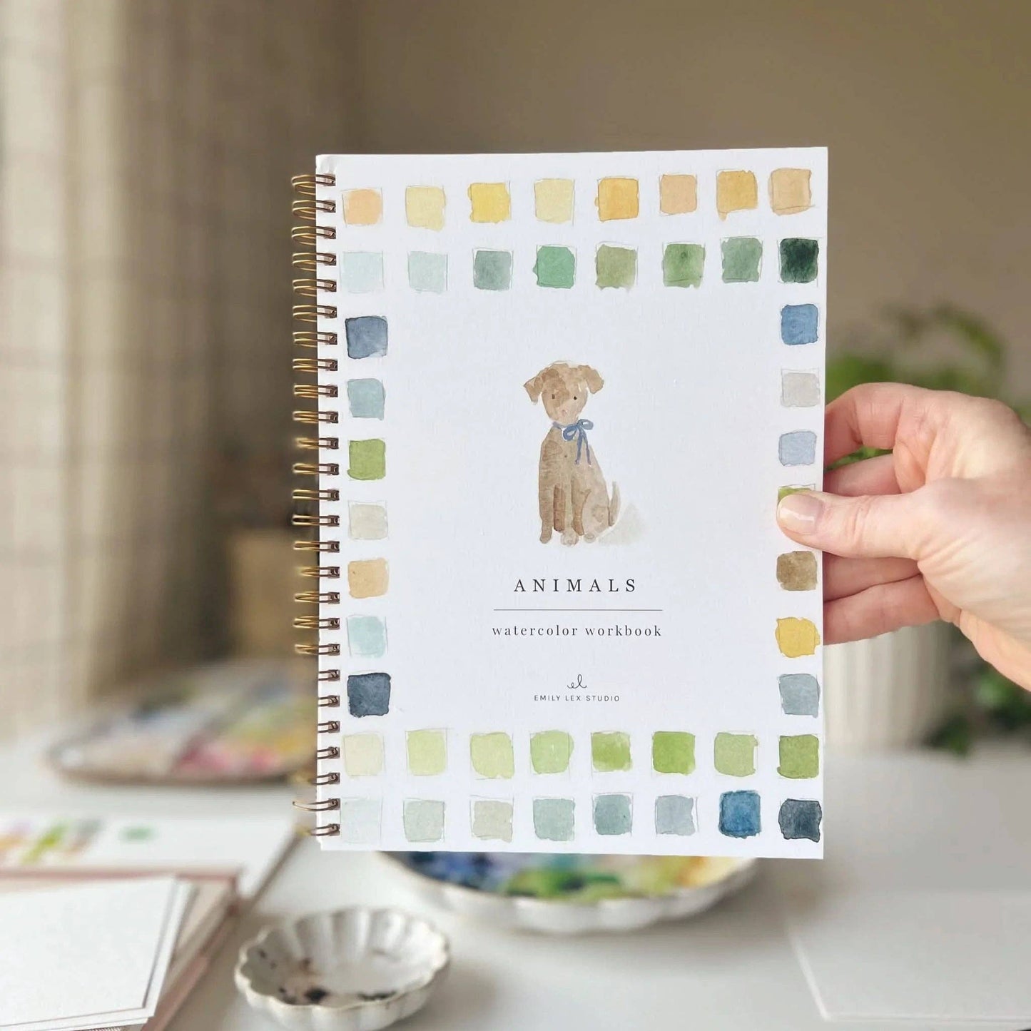 Animals Watercolor Workbook - emily lex studio