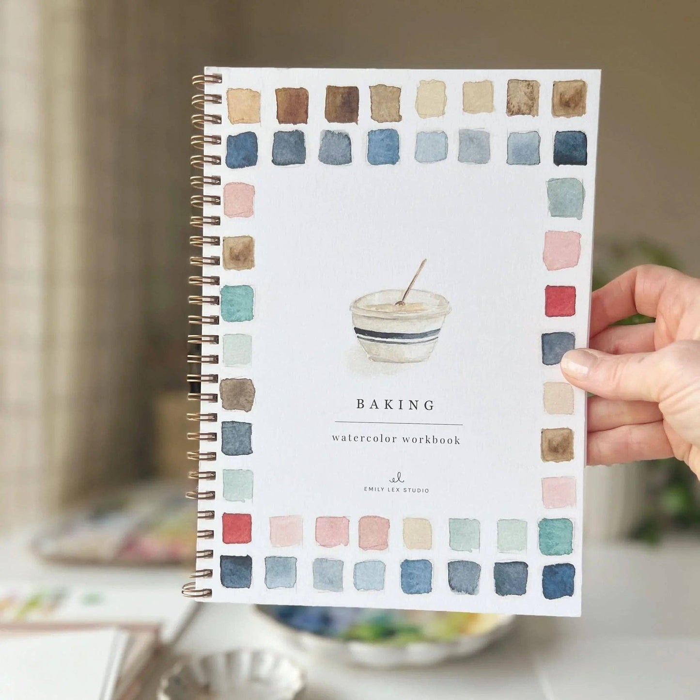 Baking Watercolor Workbook - emily lex studio