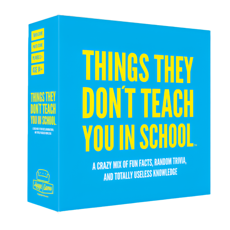 Things They Don't Teach You In School Trivia Game