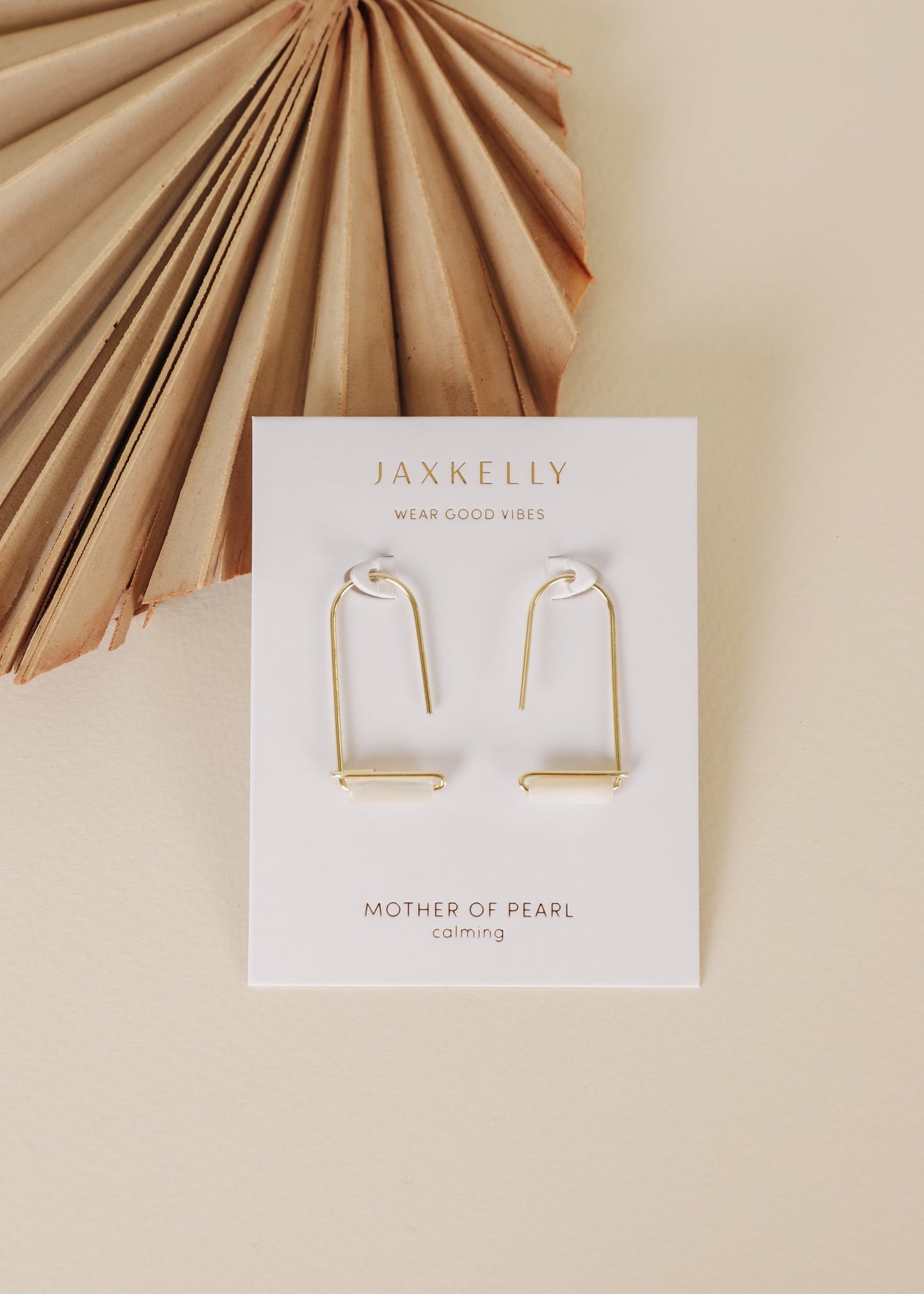 Drop Earrings - Mother of Pearl - JaxKelly