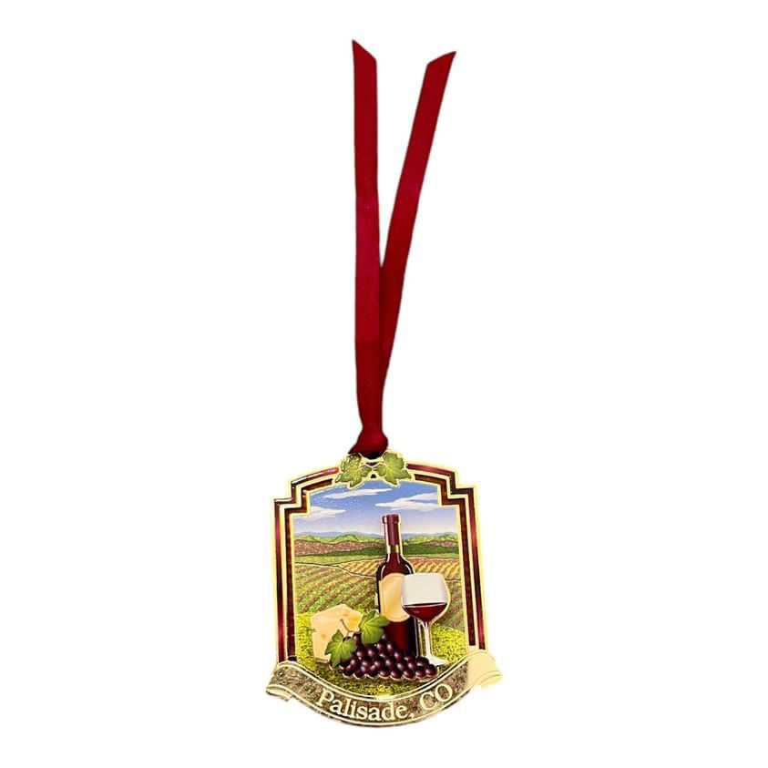 Palisade Wine & Vineyard Christmas Ornament