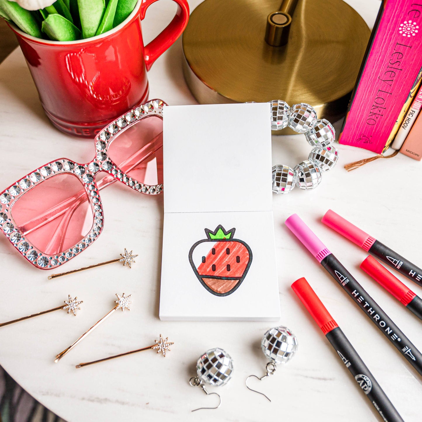 XOXO Mini Valentine Themed designs Coloring Book