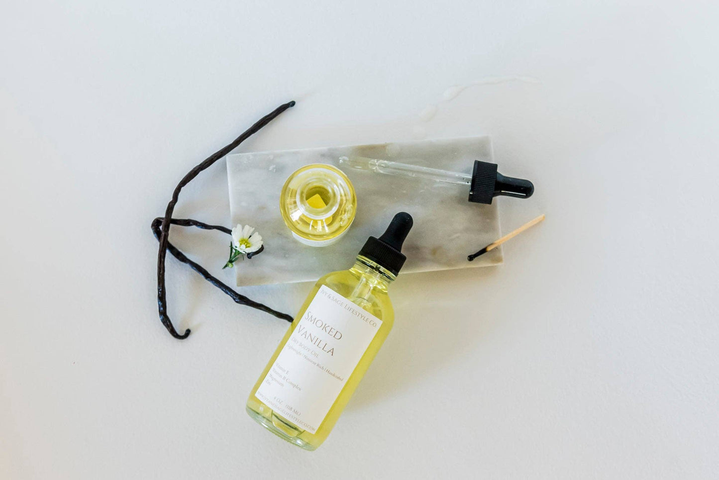 Smoked Vanilla Body Oil - Ivy & Sage
