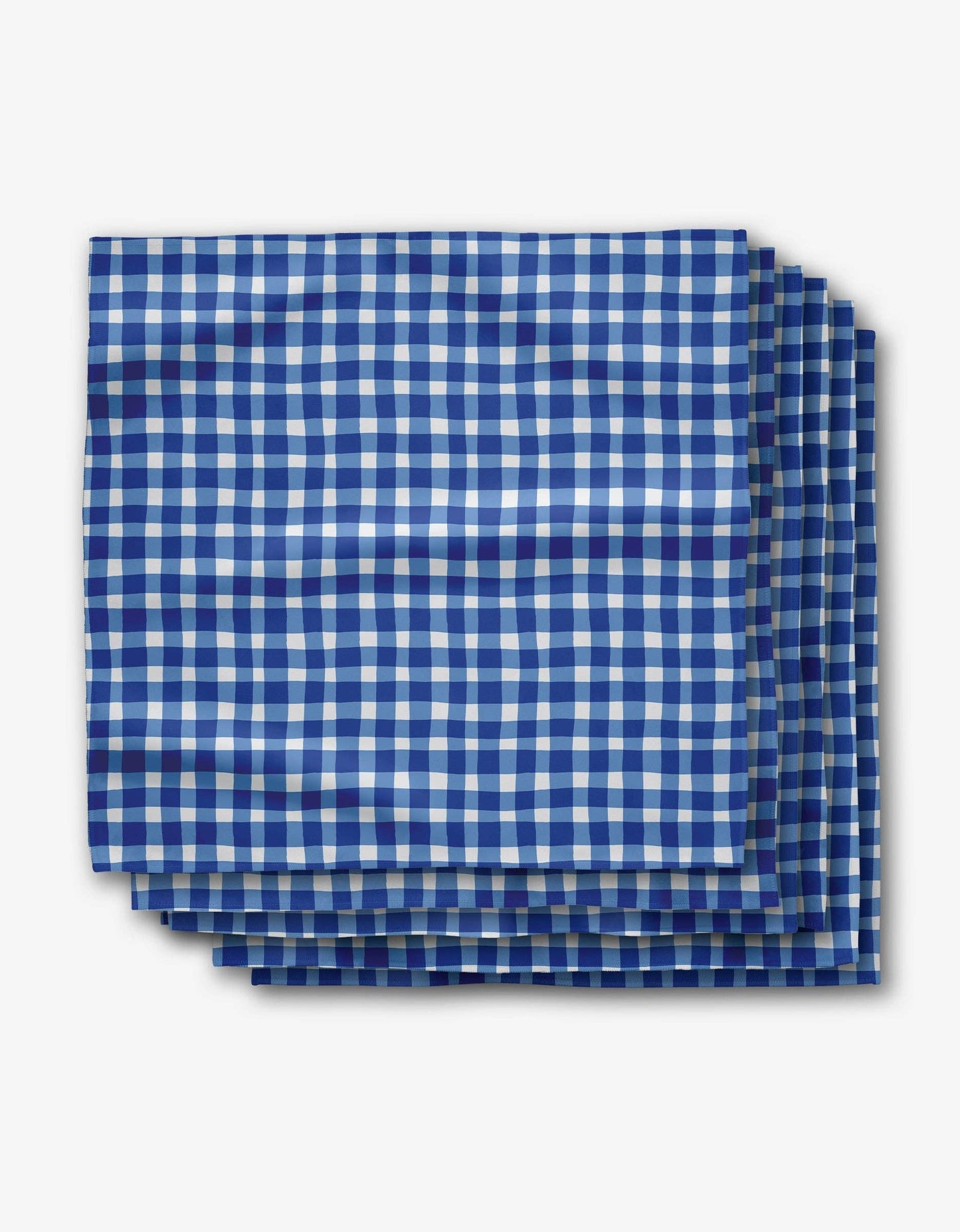 Geometry - Summer Plaid Dinner Napkin Set