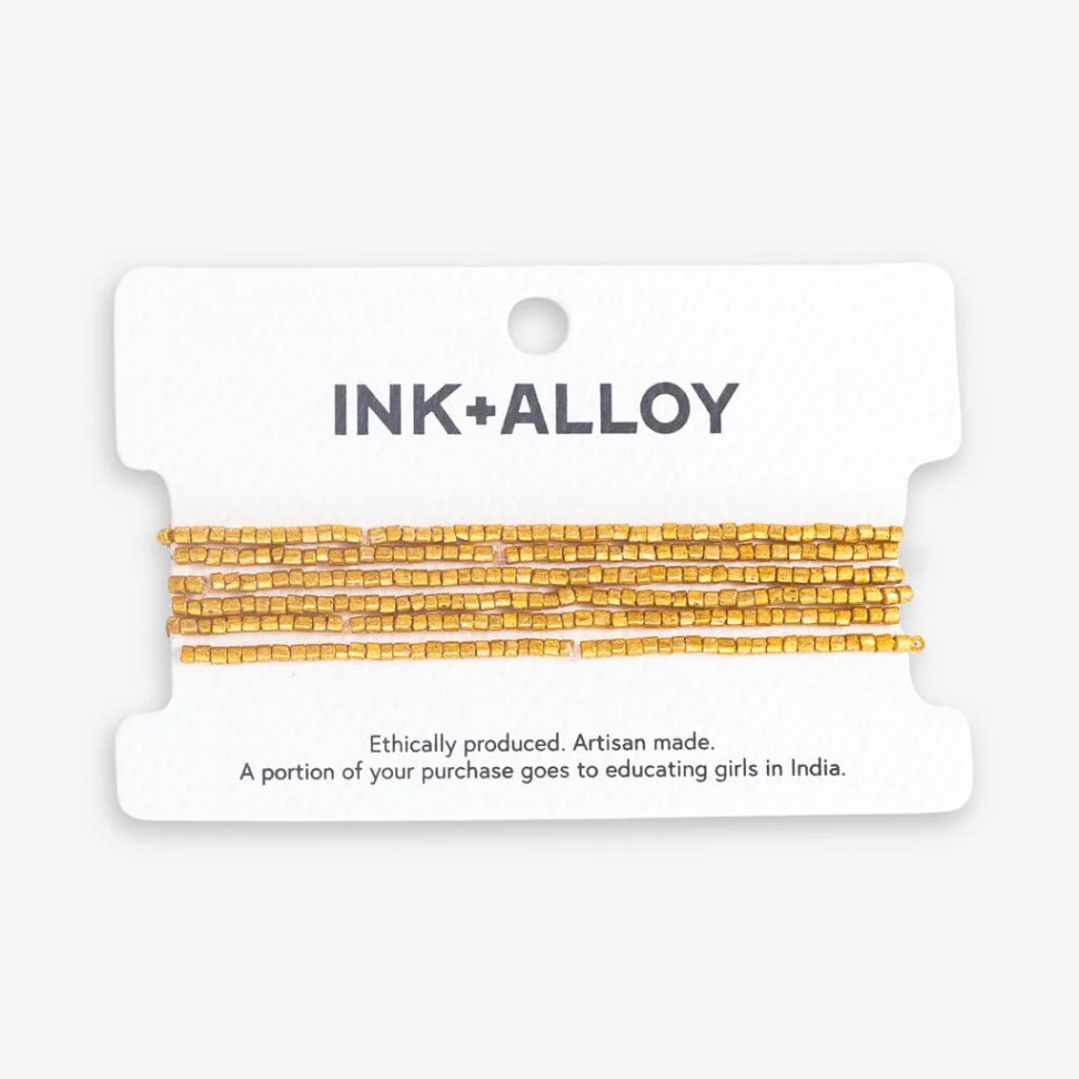 Macy Six Strand Luxe Beaded Bracelet Set