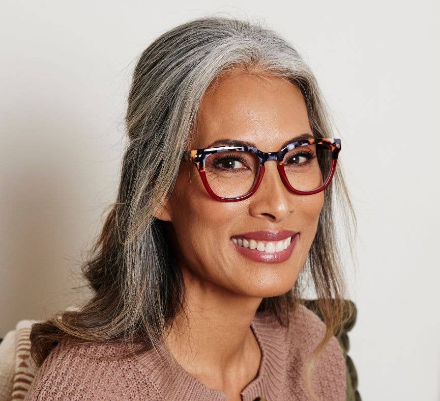 Faye Blue Light Reading Glasses - Peepers
