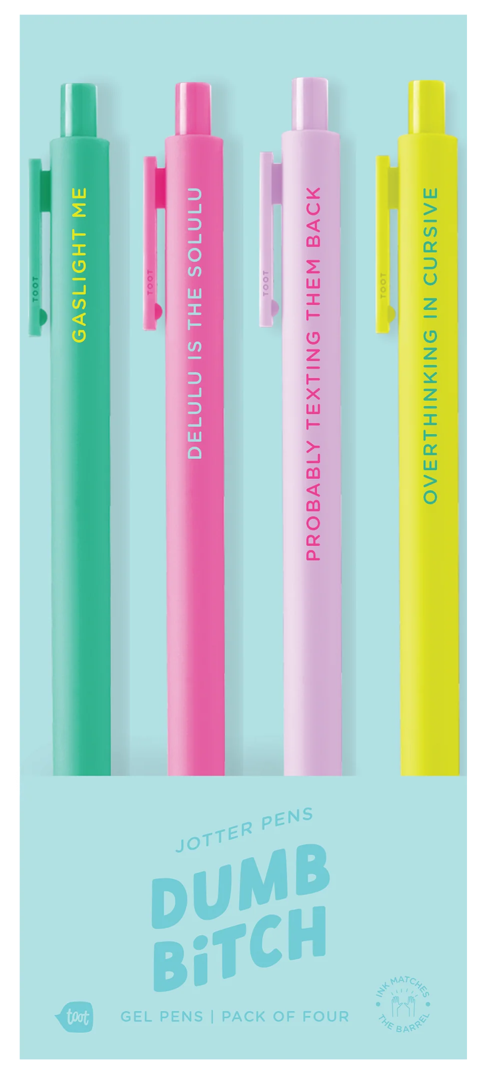 Dumb Bitch - 4-Pack Jotter Set