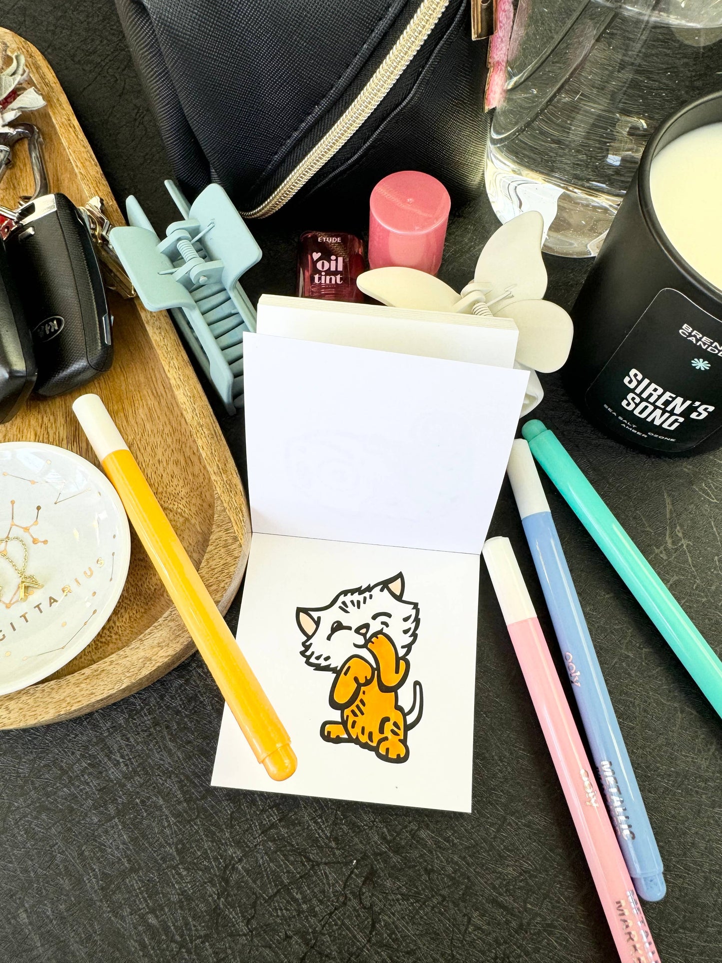 Pocket Pets - Mini Coloring Book for Adult