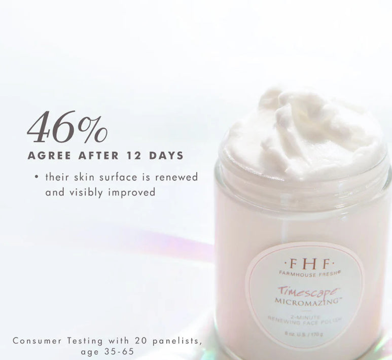 Timescape® Micromazing®
2-Minute Renewing Face Polish