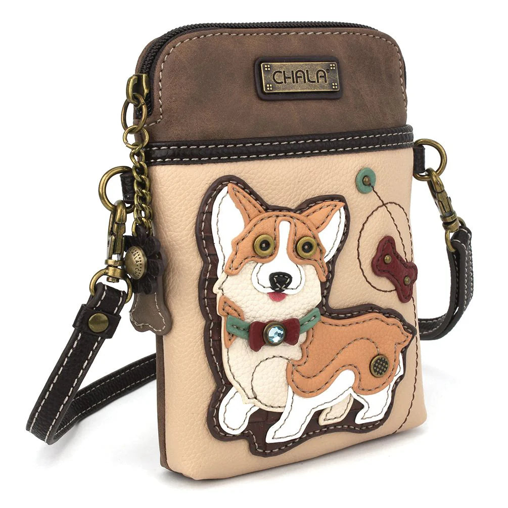 Corgi Cellphone Crossbody Bag - Chala