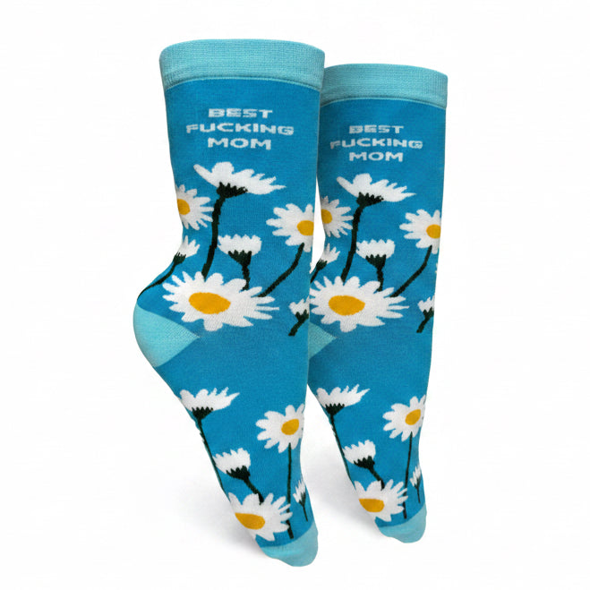 Best Fucking Mom Womens Crew Socks
