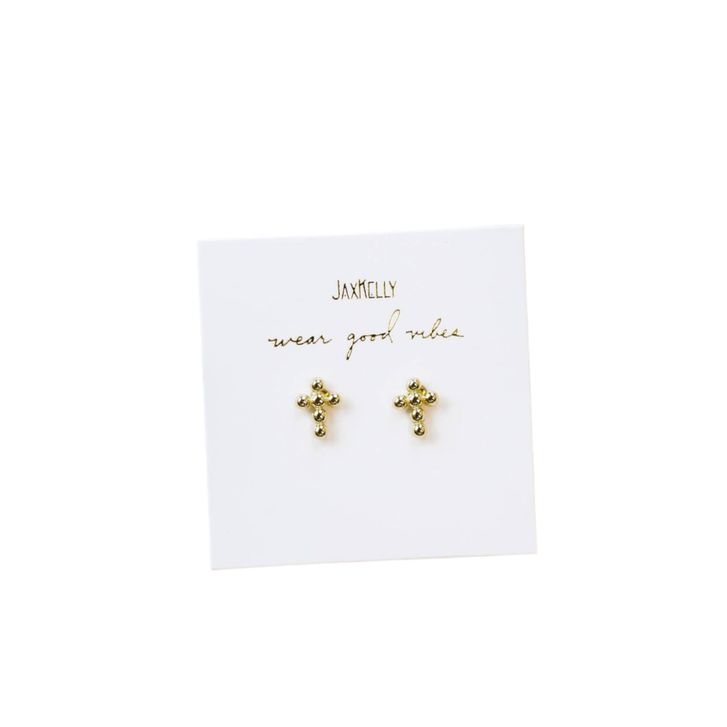 Stud - Cross - Earring