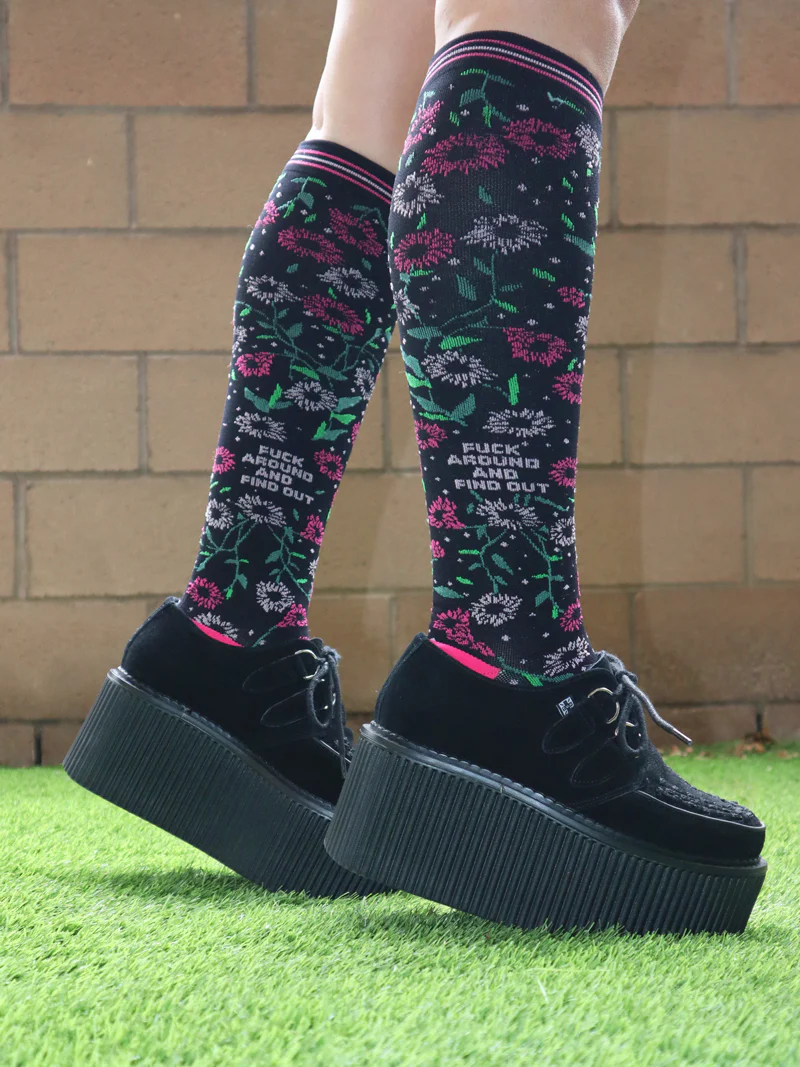 Fuck Around And Find Out Women’s Compression Socks
