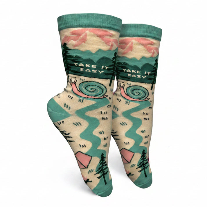 Take It Easy Women’s Crew Socks