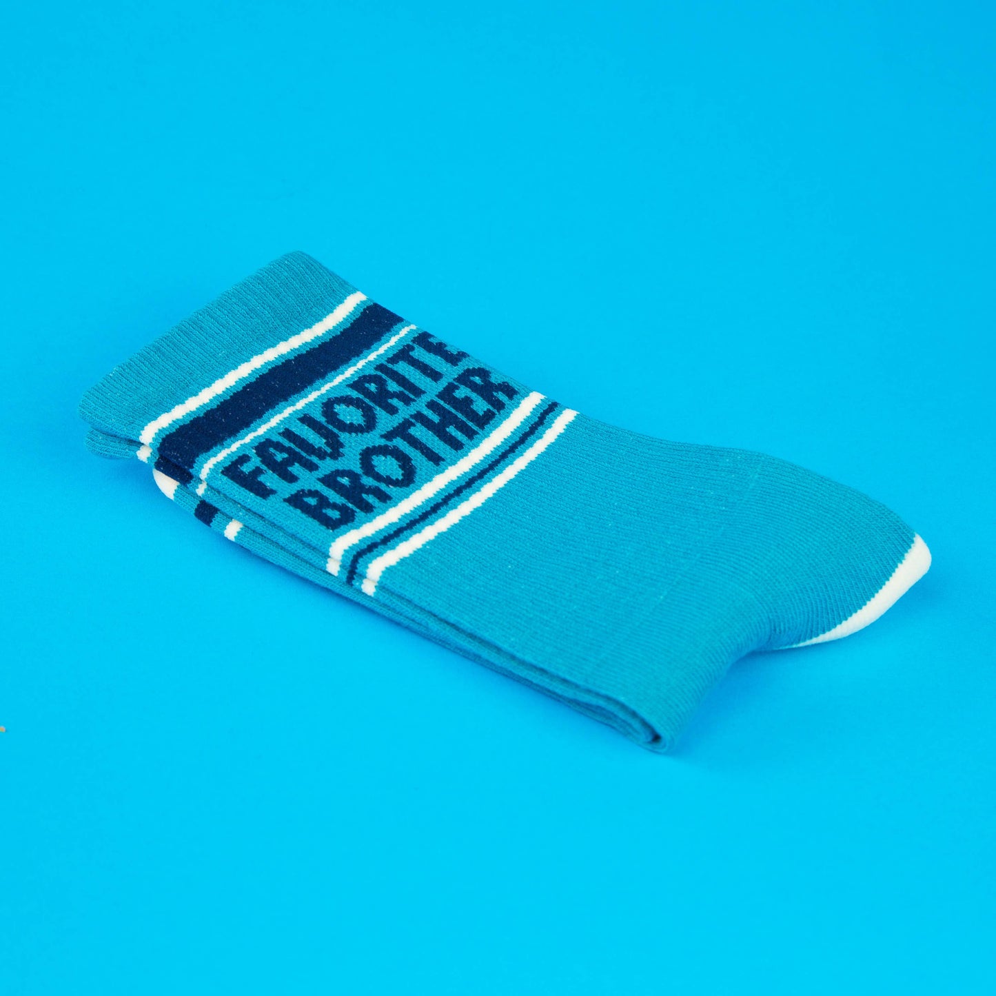 Favorite Brother Gym Crew Socks