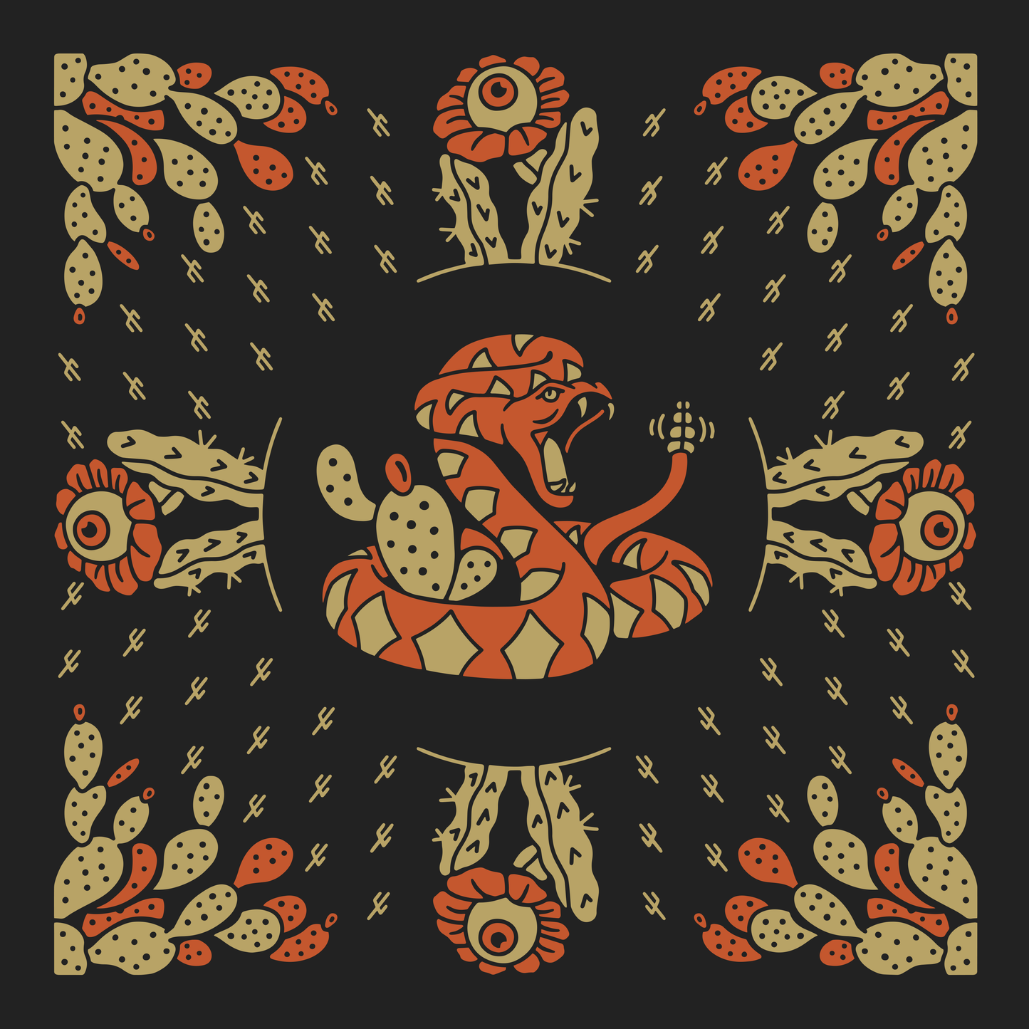 BANDITS Bandanas - "Cactus Dream"