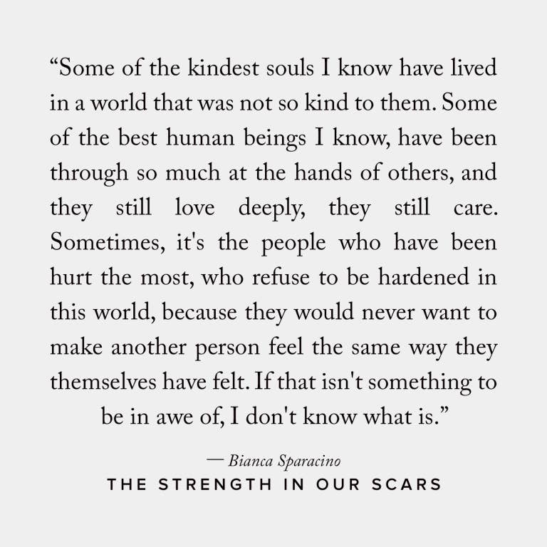 The Strength In Our Scars Book
