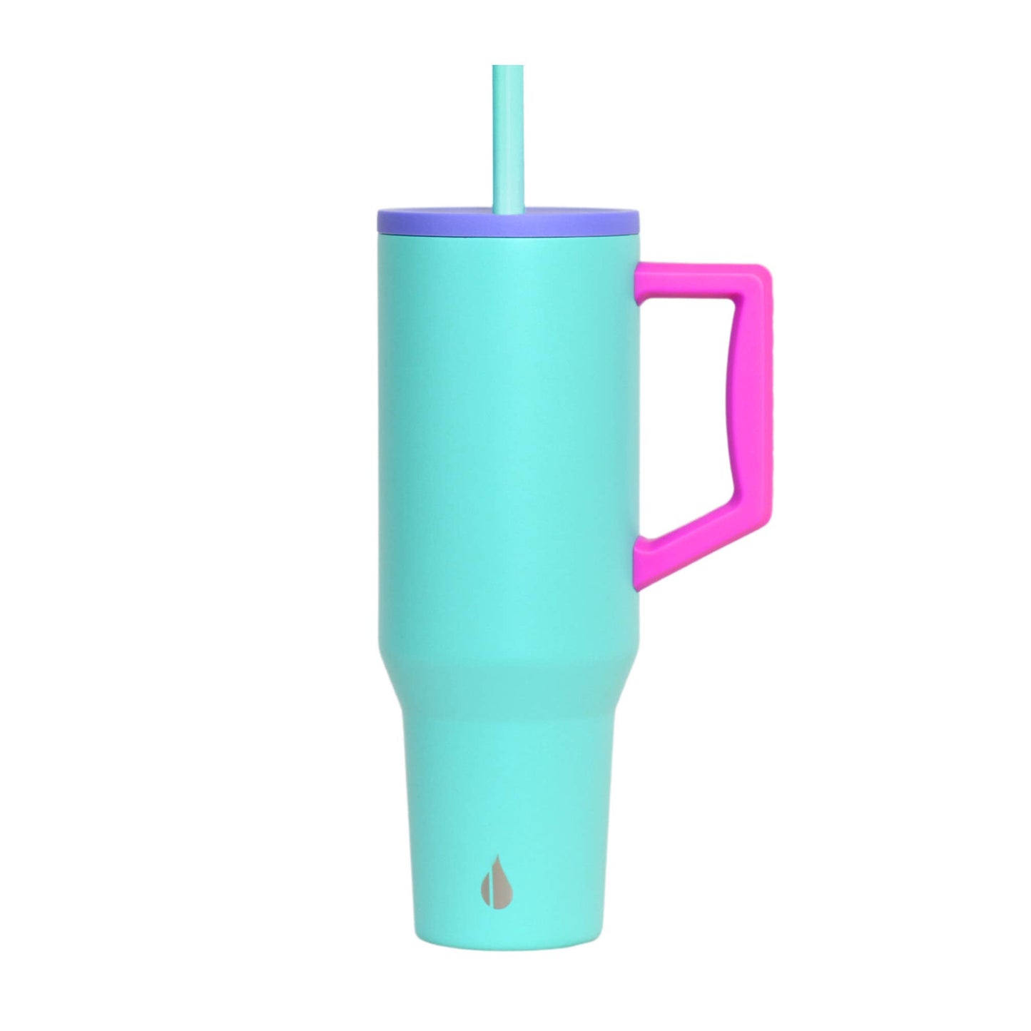 Elemental - Commuter 40oz Tumbler - Blue Tie Dye