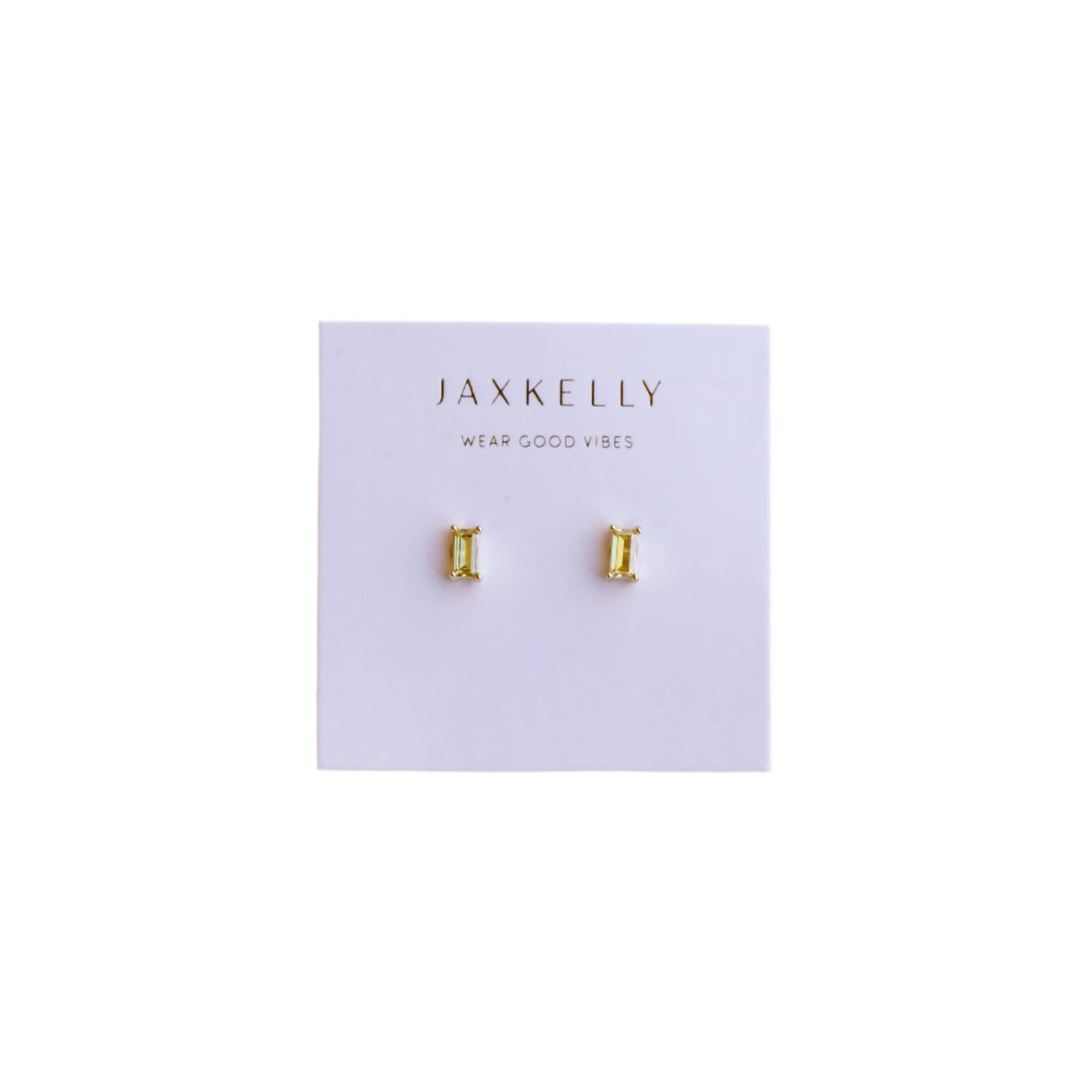 Baguette - Lemon - Earrings