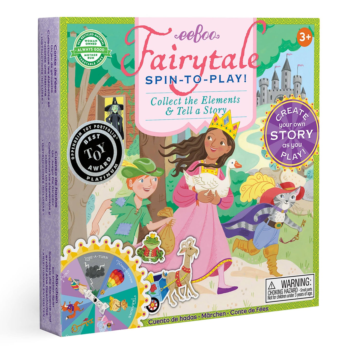 Fairytale Spinner Game - eeBoo