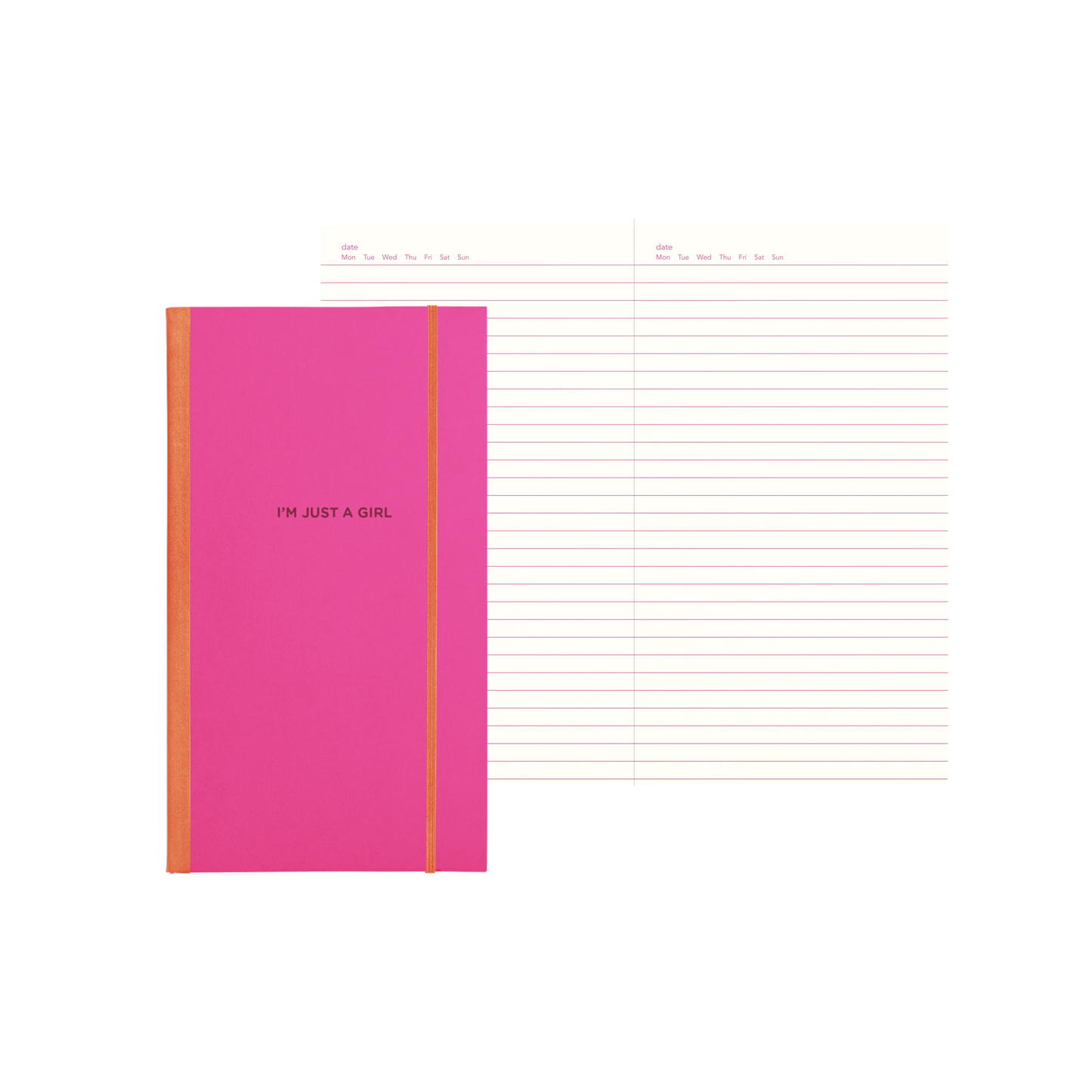 I'm Just A Girl - Skinny Notebook