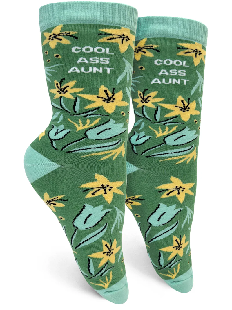 Cool Ass Aunt Women’s Crew Socks