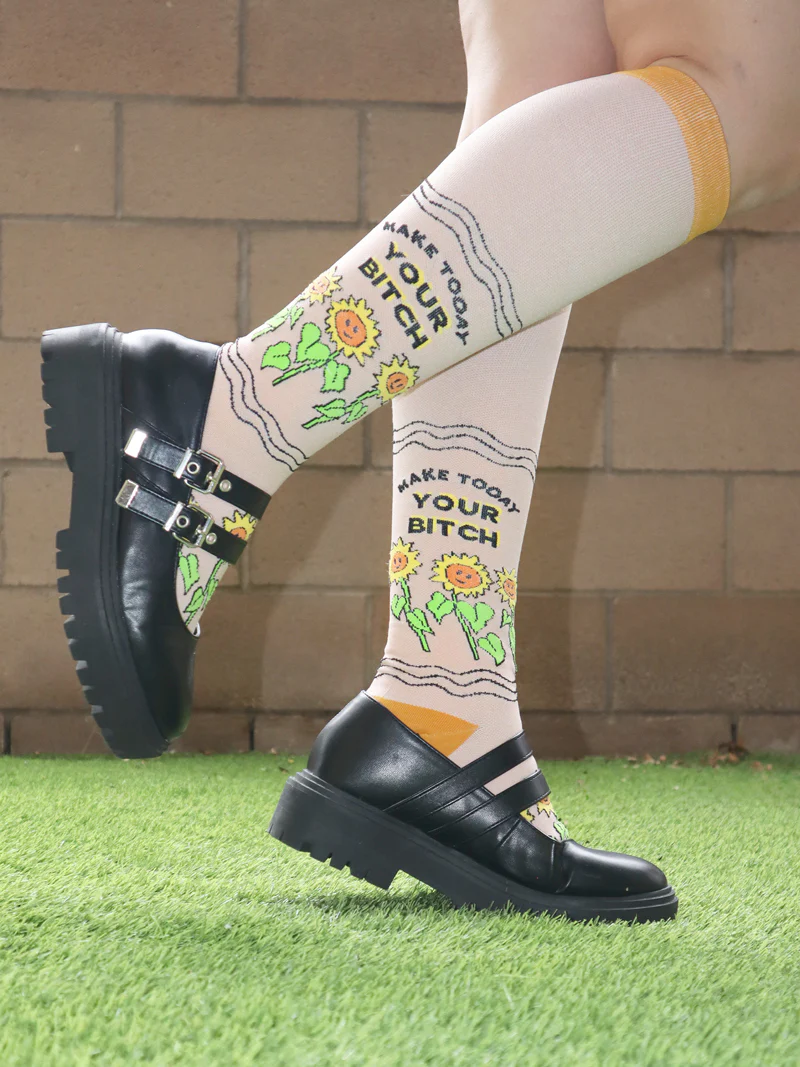 Make Today Your Bitch Women’s Compression Socks