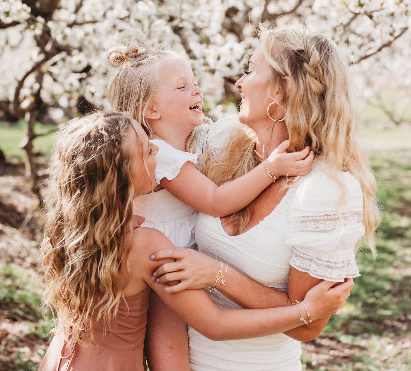 Hair Tie Bracelets- Mother / Daughter