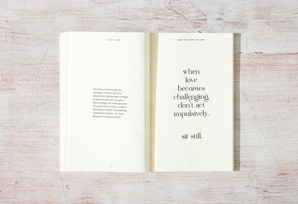 And Yet – Here You Are - Eileen Lamb