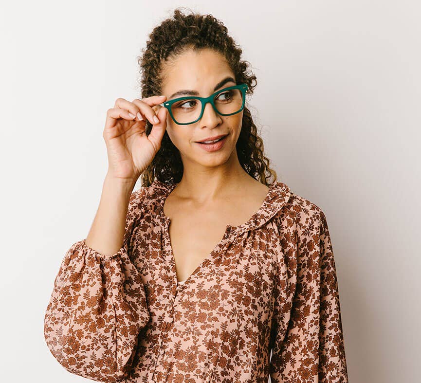 Poppy Blue Light Reading Glasses