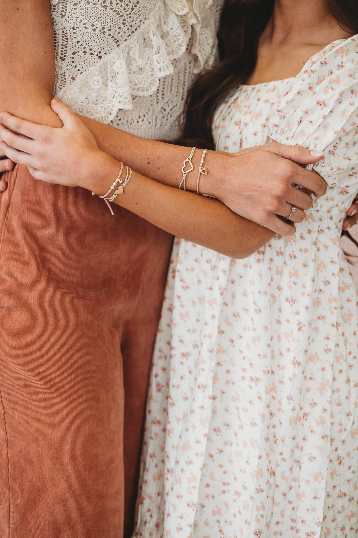 Hair Tie Bracelets- Mother / Daughter