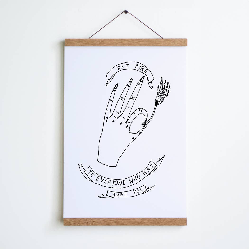 Set Fire Print