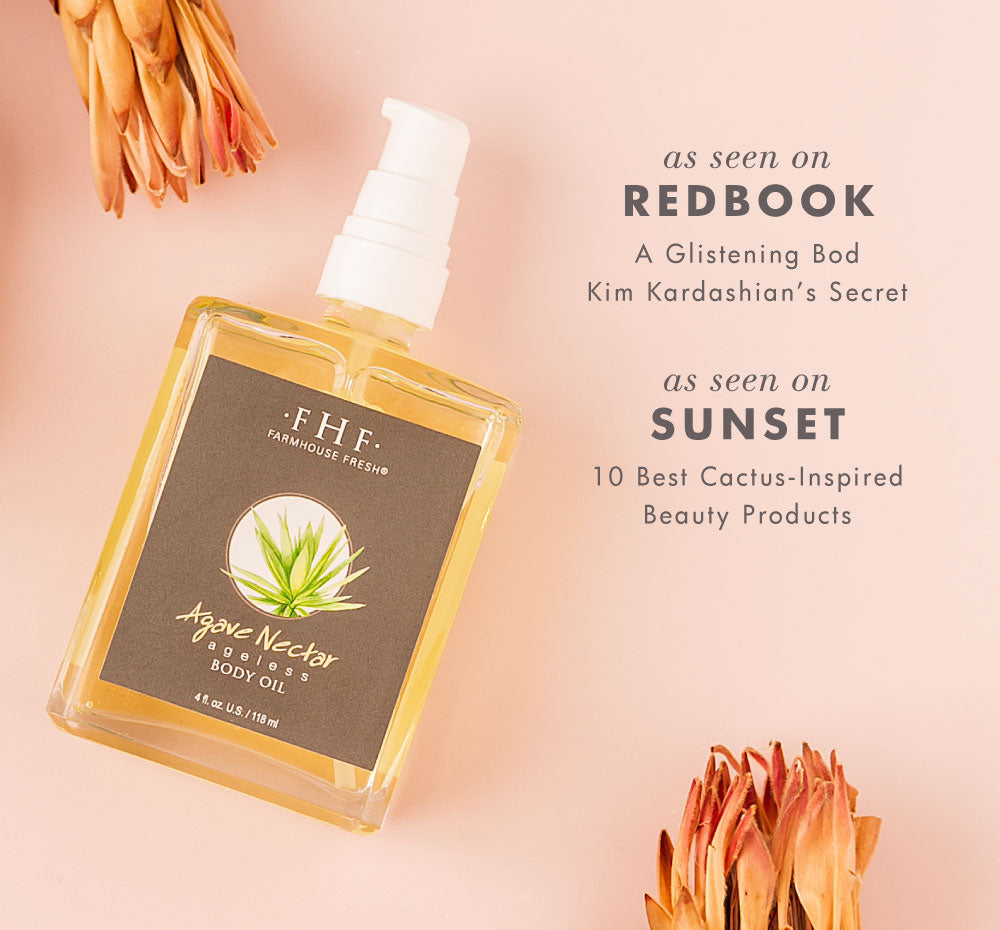 Agave Nectar Ageless Body Oil - FarmHouse Fresh
