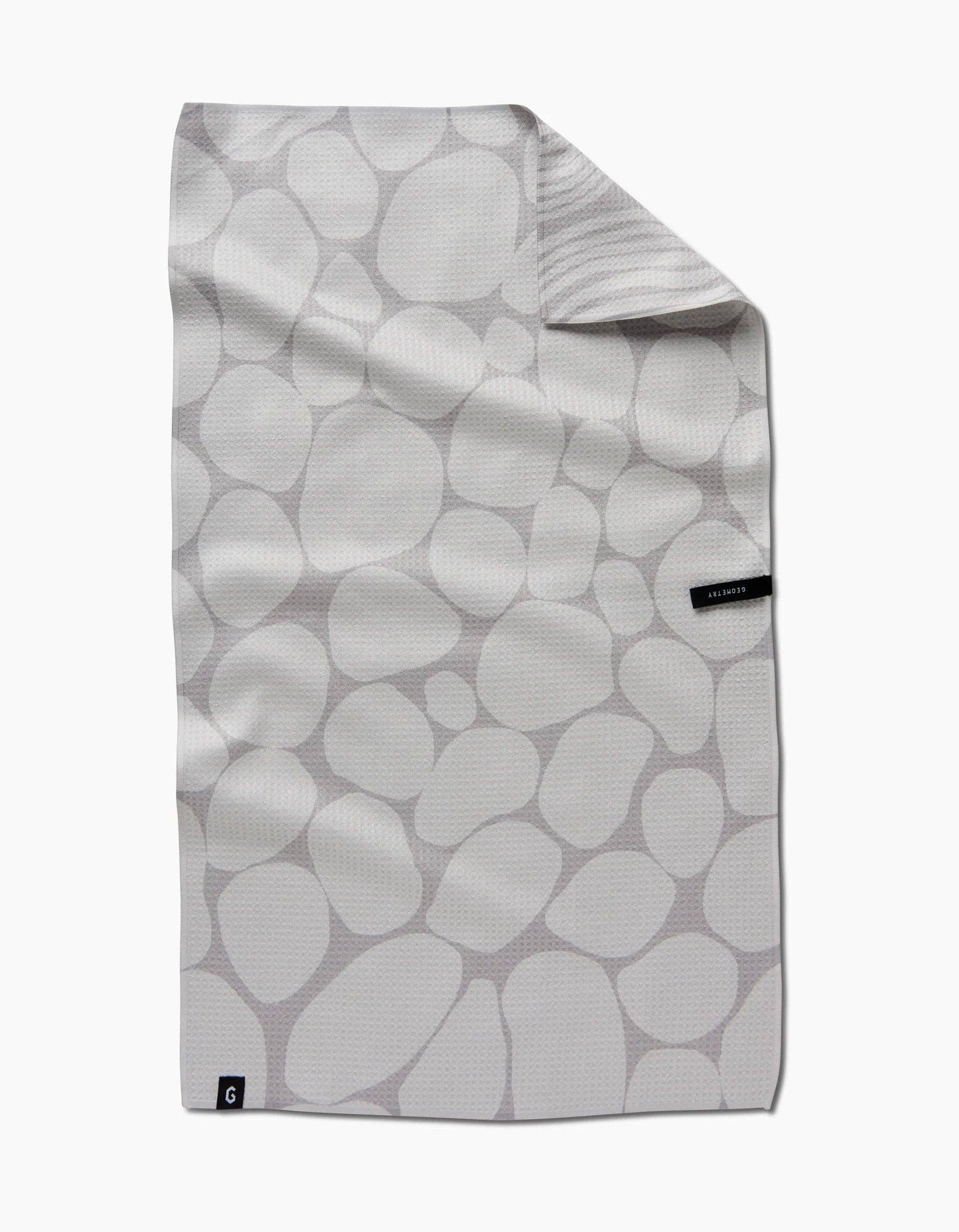 Stone Double Sided Tea Towel - Geometry